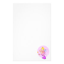 funny goofy fairy godmother cartoon character stationery