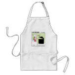 Funny Gourmet Chef Cartoon aprons