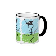 Funny Graduation Runner - Cross Country, Track Mugs