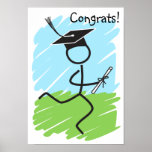 Funny Graduation Runner - Cross Country, Track Print