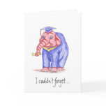 Funny Graduation Thank You Card