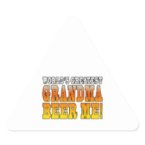 Funny Grandmothers Worlds Greatest Grandma Beer Me