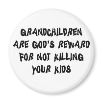 Funny Grandparents Magnet
