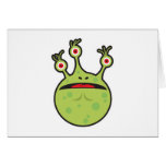 funny green monster cards