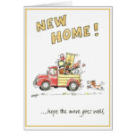 Funny greeting card - new home cards
