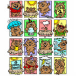 Funny Groundhog Day Cartoons photo sculptures