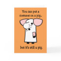 Funny Halloween card
