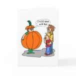 Funny Halloween cartoon cards