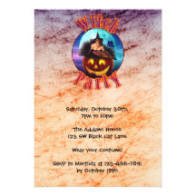 Funny Halloween Invitation