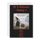 Funny Halloween Party Invitation