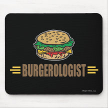 Funny Hamburger Mousepads