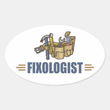 Funny Handyman Sticker