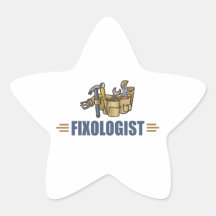 Funny Handyman Stickers