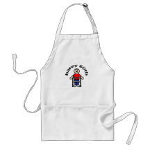Funny, "Happy 60th" Old man design Apron