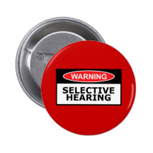 Funny hearing buttons