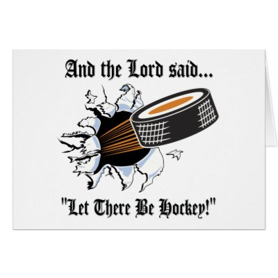 Funny Hockey Greeting Cards
