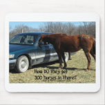 Funny Horse "300 Horse" Mousemats