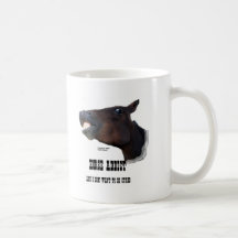 Funny Horse Addict Coffee Mugs
