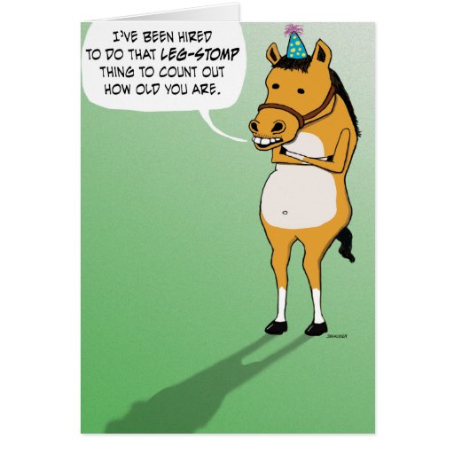 funny-horse-birthday-card-zazzle
