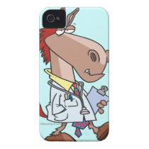 funny horse doc doctor cartoon iphone 4 case-mate case