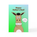 Funny Horse Face Father's Day cards