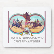 Funny Horse Racing – Work For People Who Can’t Win Mouse Pads