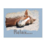Funny Horse: Relax Post Card