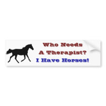 Funny Horse Therapist