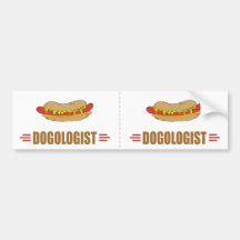 Funny Hot Dog Bumper Stickers