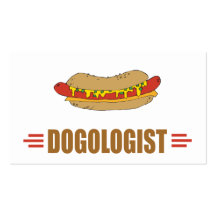 Funny Hot Dog Business Card Templates