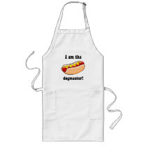 Funny hotdog apron