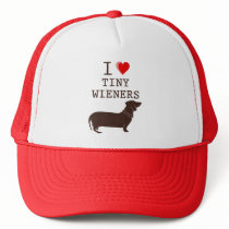 Funny I Love Tiny Wiener Dachshund
