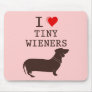 Funny I Love Tiny Wiener Dachshund
