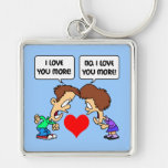 funny I love you Keychains