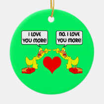 funny I love you ornaments