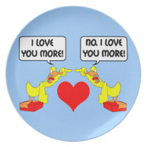funny I love you plates