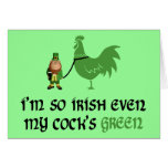 Funny I'm so Irish cards