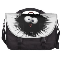 Funny Ink Splat Cartoon Laptop Bag