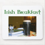 Funny Irish Breakfast Irish Beer lovers gear mousepads