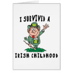 Funny Irish - I Survived A Irish Childhood cards
