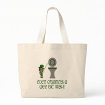 Funny Irish Obama Canvas Bags