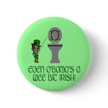 Funny Irish Obama buttons