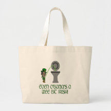 Funny Irish Obama Canvas Bags