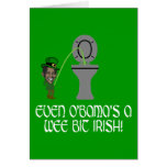 Funny Irish Obama cards
