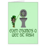 Funny Irish Obama cards