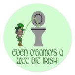 Funny Irish Obama stickers