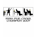 Funny Irish pub crawl t-shirts