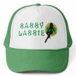 Funny Irish Sassy Lassie Trucker Hat
