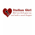 Funny Italian Girl Shirt