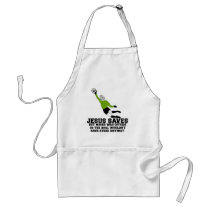 Funny Jesus saves Aprons